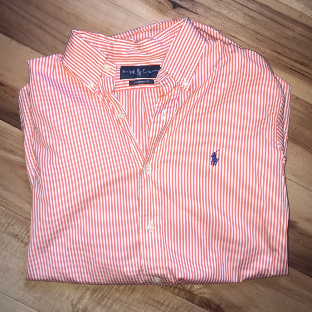BNWOT Men’s Ralph Lauren custom fit button down ✨